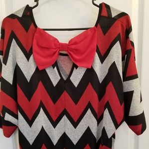 Ladies Smooth Knit Sweater Holiday Parties